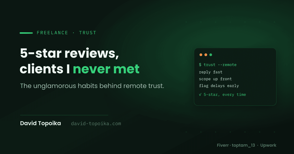 What It Actually Takes to Earn 5-Star Reviews